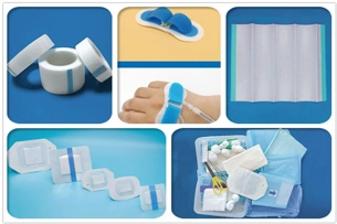 Sterile Pflege packung